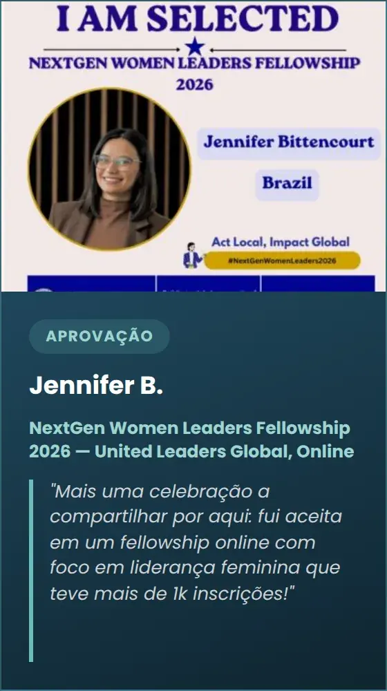 Jennifer B., NextGen Women Leaders Fellowship
